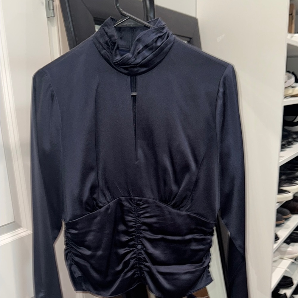 Frame Midnight blue top